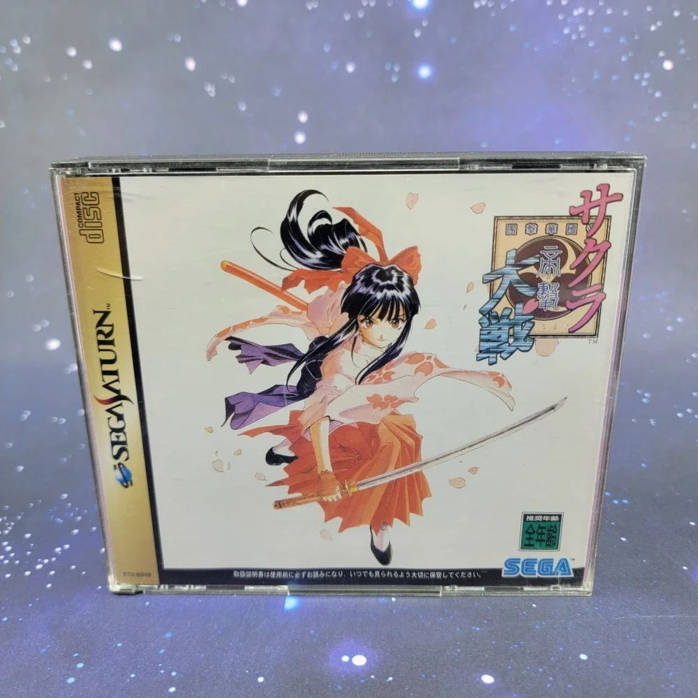 Sakura Wars (Sega Saturn, 1998) JAPANESE Video Game US SELLER 0106